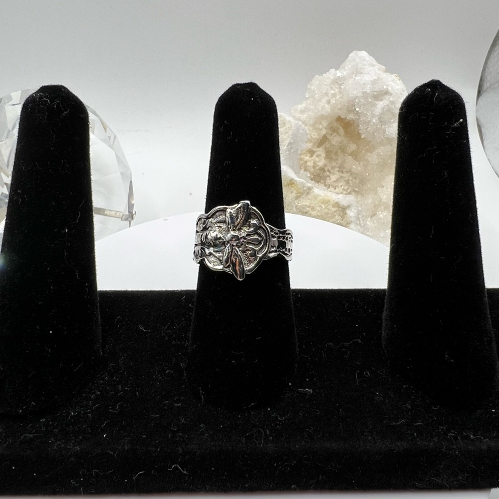 Stainless Steel Wrap Around‎ Design Dragonfly Ring NEW SZ 8 & 9